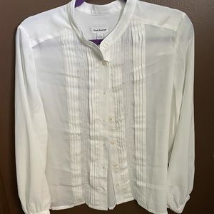 White Long Sleeve Blouse